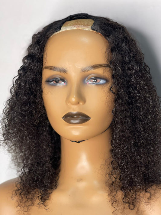 U part light wave Brazilian wig - El Shaddai Laudia Hair